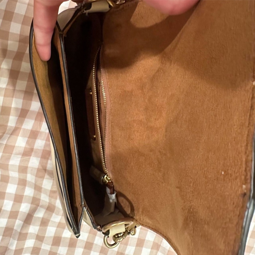 Coach Leather Crossbody Saddle Bag - Picture 3 of 5